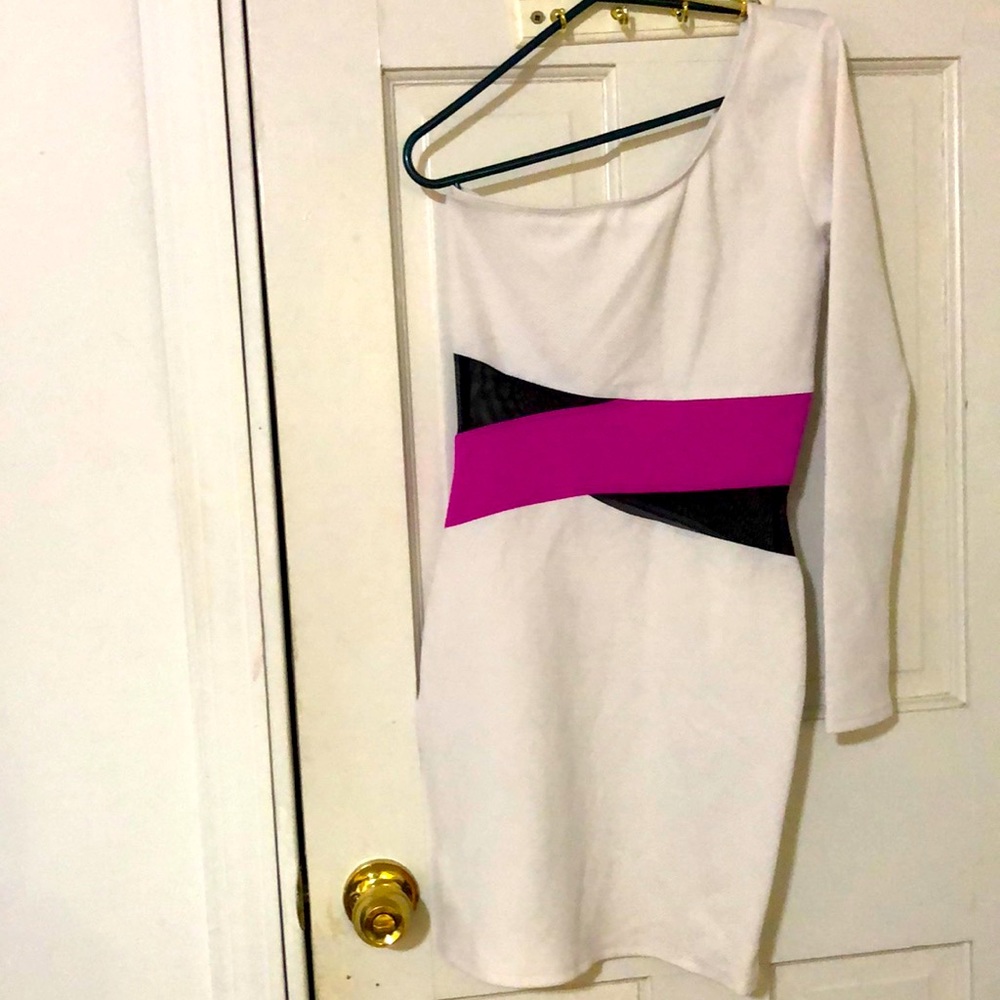 Charlotte russe one shoulder dress